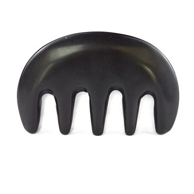 Body Massage Area 2024 Custom Bian Stone Guasha Comb Tool voor het schrapen van massage Gua Sha op haar en gezicht