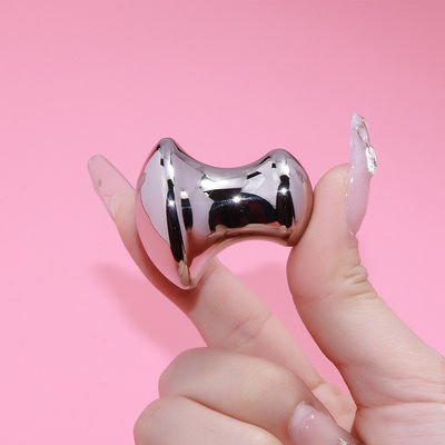 Functie Spiermassage Schoonheidsspa Ontspannende metalen therapie 304 roestvrij staal Guasha champignon voor het gezicht
