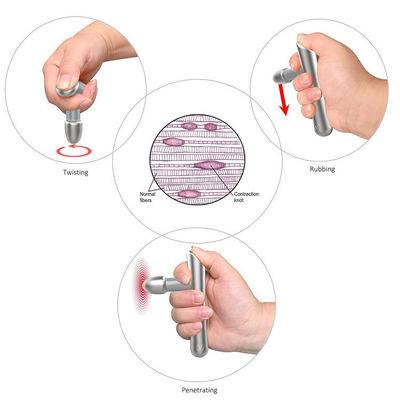 Massagetool T-vorm roestvrij staal handleiding Reflexologie Acupunctuur Therapie voor lichaamsgezondheidszorg Weefseltherapie IASTM