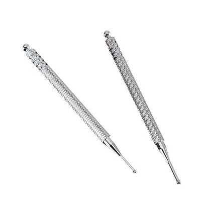 Lichaamsmassageapparatuur Zilver Oordruk Acupunctuurpunt Massage Probe Oordopfinder Pen Stick Oordopname Gezondheidszorg