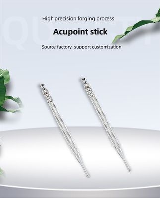 Lichaamsmassageapparatuur Zilver Oordruk Acupunctuurpunt Massage Probe Oordopfinder Pen Stick Oordopname Gezondheidszorg