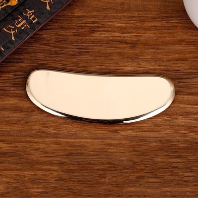 Tai Ji Natuurlijke Messing Metaal Gua Sha Schrapen Board Body Massage Tool voor Meridian Massage en schoonheidssalon