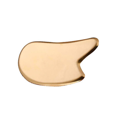 Gezichts-/lichaamsmassagetool 2024 Messing Metaal Gua Sha Schraper Board voor Gezichtsspa Massager en Meridian Massage Huidverzorging