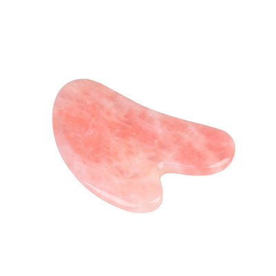 OEM ODM Pink Quartz Gua Sha Set Topverkoper Schoonheidsproduct met Rose Gezichtsmassager en Massage Scraping Tool