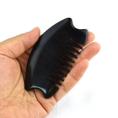 Chinese Bian Stone Scalp Gua Sha Comb Customized Logo beschikbaar voor hoofdmassage