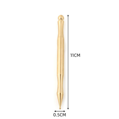 2024 Guasha Metal Point Massage Stick Voor Body Massage Acupressure Press Massager Koperen Acupoint GuaSha Guasha Pen