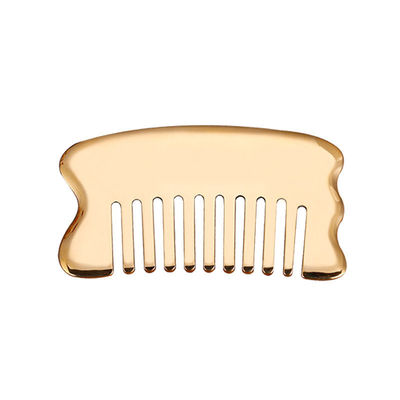 Gouden lichaamsspieren Gua Sha Board Tool voor Scalp Massage Comb Guasha Stone Head Massager Hair Health Care Salon Beauty Tool