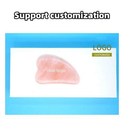 Rozenkwarts Gua Sha Gezicht Roller Massage Tool Guasha Steen Lichaam Zelf Huidverzorging Spa Anti Aging Gezichts Beauty Gift Box in Roze