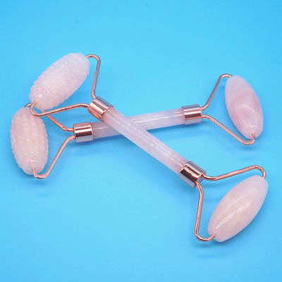 Rozenkwarts Gua Sha Gezicht Roller Massage Tool Guasha Steen Lichaam Zelf Huidverzorging Spa Anti Aging Gezichts Beauty Gift Box in Roze