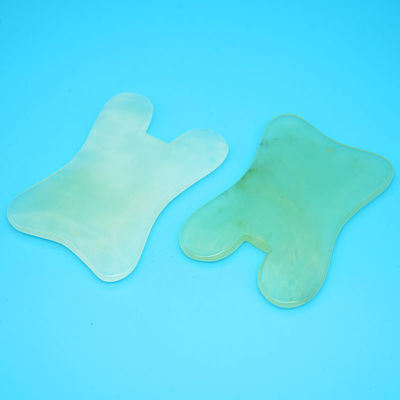 2024 Natuurlijke U-vorm Xiuyan Jade Gua Sha Schrapen Massageplank voor Volle lichaamsmassage Gezichtsmassageur Huid Beauty Tool