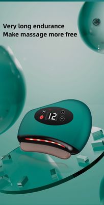Lichaamsmassageapparatuur Intelligente gezichtsmassage Bianstone massage naald steen elektrisch schrapen instrument met warm kompres