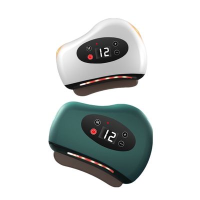 Lichaamsmassage Groene elektrische Guasha Schraper Massager voor fysiotherapie Gezondheidszorg Dredge Meridian Behandeling Relax Tool