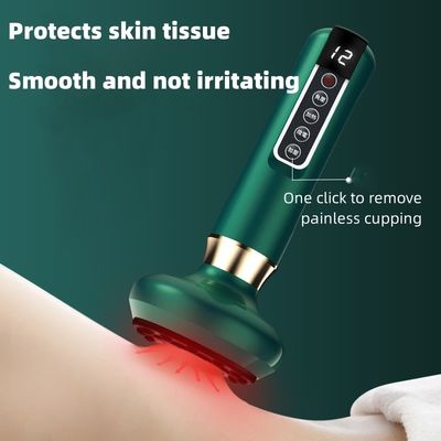 Gepersonaliseerd logo beschikbaard Handheld Electric Guasha Cupping Suction Massager voor Meridian behandeling en gezondheidszorg