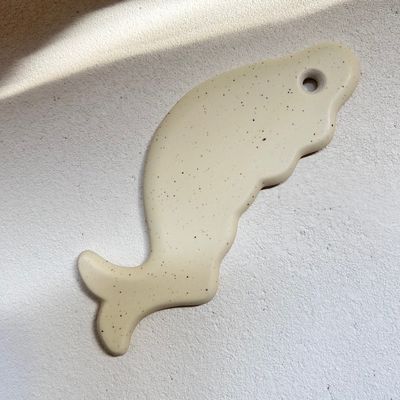 Effectieve visvormige keramische massage Gua Sha Schraper Tool voor gezichtsmassage