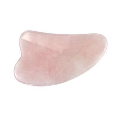 Muscle Massage Tool 2024 Rose Quartz Gua Sha Natural Crystal Skin Guasha Beauty Massager voor gezichtslifting en anti-aging