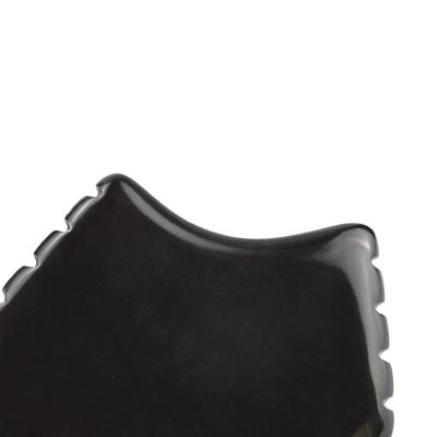 Massasjehulpmiddel 2024 Natuurlijk Zwart Bian Steen Gua Sha Schraapplank Guasha Gezicht Lichaam Gezondheidszorg en Body Massager Product