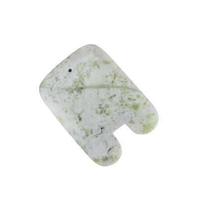 Gezichtsschoonheidsmassagetool 2024 U-vorm Natuurlijke Xiuyan Jade Gua Sha Schraapbord met spiermassagefunctie