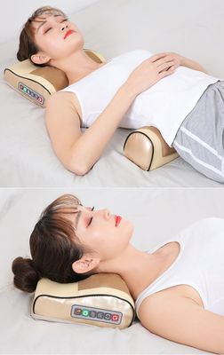 2023 Design Body Massage Shiastu Vibrating Heating Electric Back Massager Kussen Met Warmte Infrarood Fysiotherapie Functie