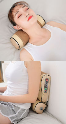 2023 Design Body Massage Shiastu Vibrating Heating Electric Back Massager Kussen Met Warmte Infrarood Fysiotherapie Functie