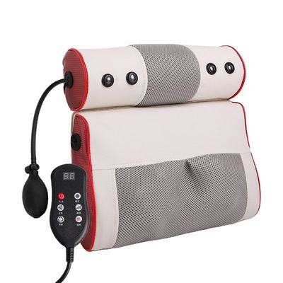 Massageapparatuur 2 in 1 Multifunctionele verwarming Kneed Cervicale wervelkolom Auto Elektrische Shiatsu Neck Back Massage Kussen