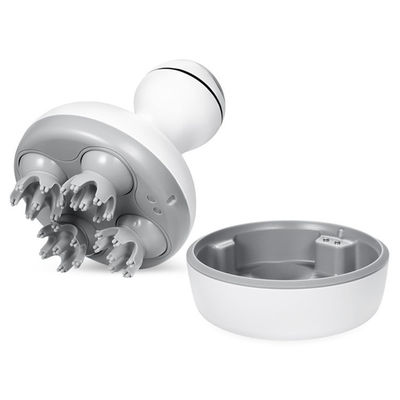 Gepersonaliseerd logo beschikbaard Mini Handheld Vibrating Body Massager Device voor hoofdmassage gebied in witte verschijning