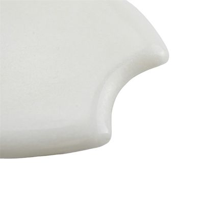 Massageapparatuur Bestseller Gepersonaliseerde witte jade gezichtsmassage Guasha gereedschap voor het gezicht Jade steen massage Gua Sha Board