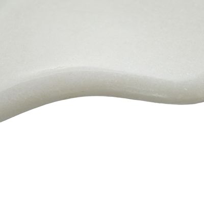 Huidverzorging schoonheidssalon gereedschap Natuurlijke witte jade steen Gua Sha schraapplank voor lichaamsmassage therapie