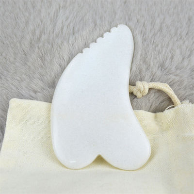 Body Massager Gua Sha Schrapen Massage Tool Wit Jade Guasha Board Scraper Natuurlijke Jade Steen