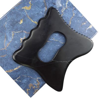 Natuurlijke Bian Stone Guasha Therapy Big Gua Sha Stone Private Label Spa Cellulitis Body Scraping Tool voor spiermassage