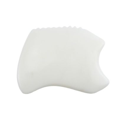Lichaamsmassage gereedschap met natuurlijke witte jade steen gua sha schraapplank guasha facial spa huidverzorging schoonheidssalon