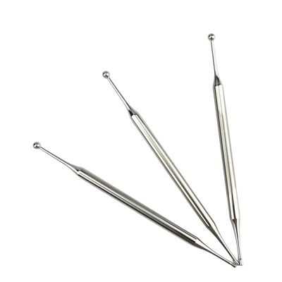 Gepersonaliseerd logo beschikbaard roestvrij staal handleiding Acupressure Reflexologie Pen voor lichaam gezondheidszorg Therapie weefselmassage stick