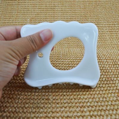Professionele kwaliteit keramische Gua Sha schraapmassage hulpmiddel voor V-face Lifting en Lymfatische drainage