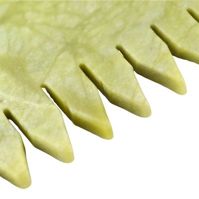 Massage Kam Stijl Natuurlijke Xiuyan Jade Gua Sha Scalp Guasha Steen Hoofd Massager Haar Health Care Salon Beauty Tool
