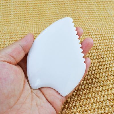 White Jade Gua Sha Scraping Massage Board voor Customized Logo Availabled Facial Spa Massager Het ultieme hulpmiddel voor gezondheidszorg