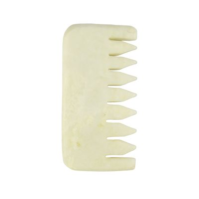 2024 Trending Natural Jade Xiuyan Jade Gua Sha Comb voor het hoofd Spa Scalp Massage Functie Spiermassage