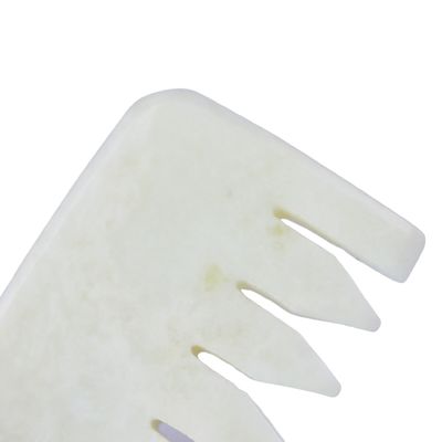 2024 Trending Natural Jade Xiuyan Jade Gua Sha Comb voor het hoofd Spa Scalp Massage Functie Spiermassage