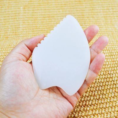 Gezichtsmassage Afghaanse Witte Jade Gua Sha Stone Natuurlijke Jade Steen Guasha Schrapen Gereedschap Bestsellers Lichaammassageapparatuur