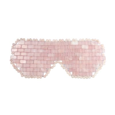 Rose Quartz Jade Mask Massager Customized Logo Availabled Beauty Tool voor huidverzorging Oogmassage