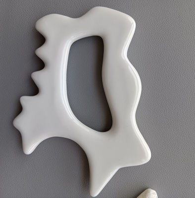 Lichaams- en gezichtsmassage voor 2024 Keramisch Gua Sha Tool Guasha Stone Zelfverzorging Spa Gezicht Lifting Lichaam Afslanking Scraper