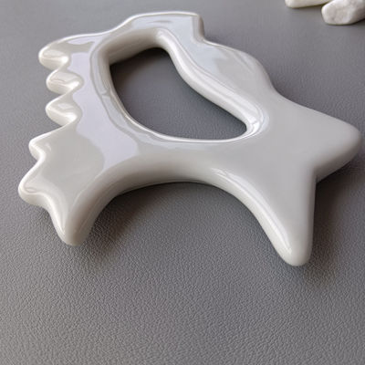 Lichaams- en gezichtsmassage voor 2024 Keramisch Gua Sha Tool Guasha Stone Zelfverzorging Spa Gezicht Lifting Lichaam Afslanking Scraper