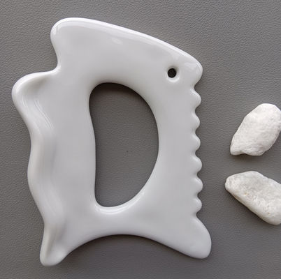 Lichaam Nek Gezicht Zelf Huidverzorging Spa Gezichtslifting Schoonheid Rimpelbestverkoper Massage Keramische Gua Sha Tool met Wit