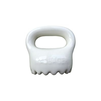 Scalpmassageborstel voor Chinese witte keramische hoofdmassager en lichaamsmassageapparatuur Hulpmiddel voor ontspanning van de gezondheidszorg 2024