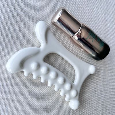 Stijl Keramische Gua Sha Steen voor spiermassage op het lichaam Nek Gezicht Zelf Huidverzorging Spa Hele lichaam ontspannen