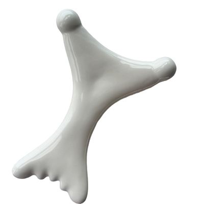 Gepersonaliseerd logo beschikbaar Body Muscles Massager Keramische Gua Sha Massage Tool voor zelf huidverzorging