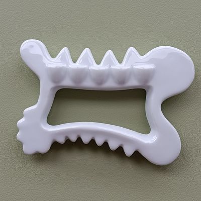 Gepersonaliseerde logo massagetools Microcrystalline keramische Gua Sha Schraper Tool voor het ontspannen van lichaam en gezicht
