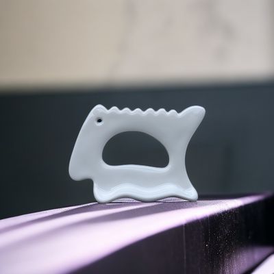 Keramische Gua Sha Gezicht Tool Schraper Board voor populair ontwerp Wit klei lichaam Guasha massager