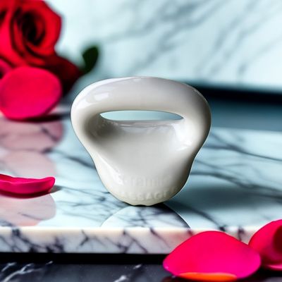 Ontspannend Lichaam en Gezicht Hoofdhuid Persoonlijke gezondheidszorg Microcristallijn Keramische Gua Sha Schraper Tool met aangepast logo