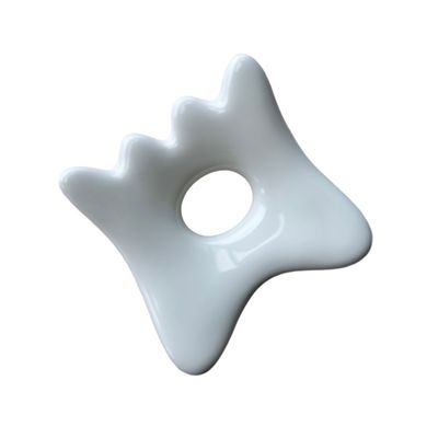 Lichaamsmassageapparatuur Mini Keramische Gua Sha Massage Tablet voor Lymfatische Drainage en Gezichts Beauty Skincare Spa