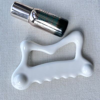Ceramisch Gua Sha Massage Tool voor Gezicht Massager Lichaam Zelf Huidverzorging Spa Gezicht Lifting Schoonheidstoestellen