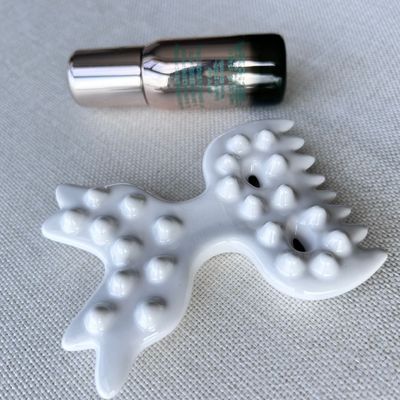 Body Massage Tool Wit Keramische Gua Sha Schrapen Guasha Steen voor zelf huidverzorging Spa Hele Lichaam Relax Beauty Massager